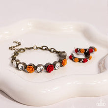 Load image into Gallery viewer, Complete Look - Bracelet: Reawakening Revelry - Brass &
Hoop Earring: "Reawakening Radiance - Brass