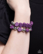 Load image into Gallery viewer, Complete Look - Malibu Motivation - Purple &
Bracelet: Malibu Moxie - Purple