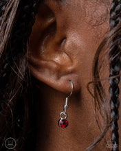 Load image into Gallery viewer, Complete Look - Choker Necklace: Terrific Trio - Red &
Bracelet: Thrilling Trio - Red