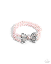 Load image into Gallery viewer, Complete Look - Bracelet: Admirable Aria - Pink & Post Earring: Adorable Aria - Pink