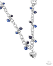 Load image into Gallery viewer, Complete Look - Necklace: Seesaw Statement - Blue & Bracelet: Seesaw Shimmer - Blue