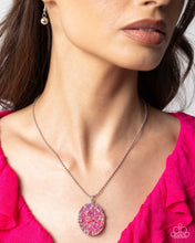 Load image into Gallery viewer, Complete Look - Necklace: Dreamy Druzies - Pink &
Earring: Dynamic Druzies - Pink