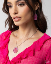 Load image into Gallery viewer, Complete Look - Necklace: Dreamy Druzies - Pink &
Earring: Dynamic Druzies - Pink
