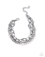 Load image into Gallery viewer, Complete Look - Necklace: Mismatched Maverick - Multi & Bracelet: Mismatched Mechanic - Multi