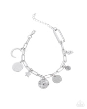 Load image into Gallery viewer, Complete Look - Necklace -Astral Ambience - Silver & Bracelet - Astral Alias - Silver