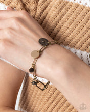 Load image into Gallery viewer, Complete Look - Necklace - Astral Ambience - Brass & Bracelet - Astral Alias - Brass