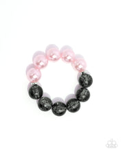 Load image into Gallery viewer, Complete Look - Necklace - Lacy Lady - Pink & Bracelet - Lacy Leisure - Pink