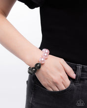 Load image into Gallery viewer, Complete Look - Necklace - Lacy Lady - Pink & Bracelet - Lacy Leisure - Pink