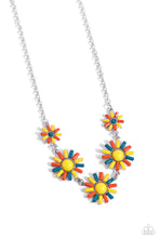 Load image into Gallery viewer, SUN and Fancy Free - Yellow Necklace & SUN Wild - Yellow Earrings 2 Piece Set