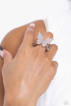 Load image into Gallery viewer, High Life - Pink Earrings & High Time - Pink Ring 2-Piece Set