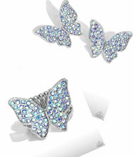 Load image into Gallery viewer, High Life - Blue Earrings & High Time - Blue Ring 2-Piece Set