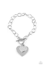 Load image into Gallery viewer, Heartbeat Bedazzle-White