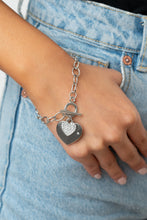 Load image into Gallery viewer, Heartbeat Bedazzle-White