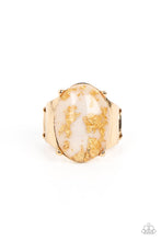 Load image into Gallery viewer, Gold Leaf Glam - White
