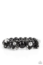 Load image into Gallery viewer, All Dolled UPSCALE Necklace & Upcycled Upscale Bracelet - Black