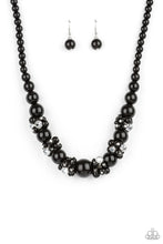 Load image into Gallery viewer, All Dolled UPSCALE Necklace & Upcycled Upscale Bracelet - Black