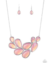 Load image into Gallery viewer, Iridescently Irresistible Necklace & Optimal Opalescence Cuff-Pink Set