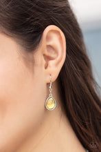 Load image into Gallery viewer, Iridescently Irresistible Necklace & Optimal Opalescence Cuff-Yellow Set