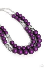 Load image into Gallery viewer, Shopaholic Season Purple Necklace &amp; Shopaholic Showdown Purple Bracelet 2 Piece Set
