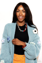 Load image into Gallery viewer, Contrasting Couture - Black Necklace and Candid Contrast - Black Bracelet 2 Piece Set
