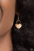 Load image into Gallery viewer, Locked Down - Black Necklace &amp; Locked and Loved - Black Bracelet - 2- Piece Set
