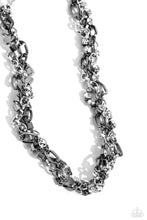Load image into Gallery viewer, Totally Two-Toned - Silver Necklace &amp; Two-Toned Taste - Silver Bracelet
