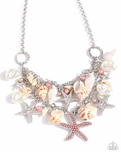 Seashell Shanty Necklace & 
Seashell Song Bracelet 2 Piece Set - Multi