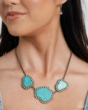 Load image into Gallery viewer, Complete Look -  Necklace: Digging Deep - Brass &amp; Bracelet: Earthy Excavation
