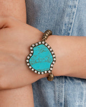 Load image into Gallery viewer, Complete Look -  Necklace: Digging Deep - Brass &amp; Bracelet: Earthy Excavation

