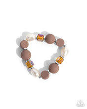 Load image into Gallery viewer, Complete Look - Necklace: And Just Like That - Brown &amp;
Bracelet: Like-Minded - Brown
