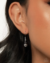 Load image into Gallery viewer, Complete Look - Necklace - Coquette Chic - Silver &amp; Earring - Coquette Candidate - Silver
