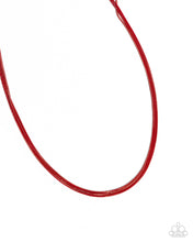 Load image into Gallery viewer, Complete Look - Corded Champion - Red &amp; Post
Earring: Corded Character - Red
