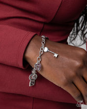 Load image into Gallery viewer, Complete Look - Necklace: Momentary Bliss - Purple &amp; 
Bracelet: Momentary Balance - Purple
