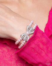 Load image into Gallery viewer, Complete Look - Bracelet: Admirable Aria - Pink &amp; Post Earring: Adorable Aria - Pink

