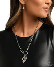 Load image into Gallery viewer, Complete Look - Necklace -Astral Ambience - Silver &amp; Bracelet - Astral Alias - Silver

