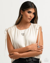 Load image into Gallery viewer, Complete Look - Necklace : Aesthetic Admittance - Purple &amp; 
Ring: Aerial Admittance - Purple
