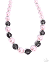 Load image into Gallery viewer, Complete Look - Necklace - Lacy Lady - Pink &amp; Bracelet - Lacy Leisure - Pink
