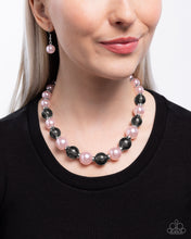 Load image into Gallery viewer, Complete Look - Necklace - Lacy Lady - Pink &amp; Bracelet - Lacy Leisure - Pink
