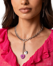 Load image into Gallery viewer, Complete Look - Momentary Bliss - Pink Necklace &amp; 
Momentary Balance - Pink Bracelet
