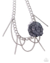 Load image into Gallery viewer, Deconstructed Denim - Blue Necklace, Dauntless Denim - Blue Earrings &amp; Denim Delight  - Blue Bracelet
