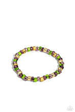 Load image into Gallery viewer, Colorfully Glass- Purple Necklace &amp; GLASS is in Session - Purple Bracelet 2 Piece Set

