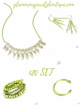 Load image into Gallery viewer, Green Passion 4 Piece Set
