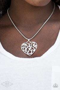 FILIGREE Your Heart With Love - Silver