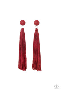 Tightrope Tassel-Red