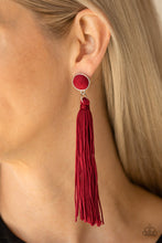 Load image into Gallery viewer, Tightrope Tassel-Red
