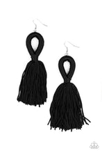 Load image into Gallery viewer, Tassels And Tiaras-Black
