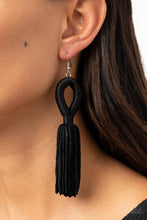 Load image into Gallery viewer, Tassels And Tiaras-Black
