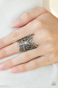 Butterfly Bling-Purple