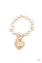 Load image into Gallery viewer, Heartbeat Bedazzle-Gold
