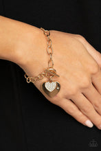 Load image into Gallery viewer, Heartbeat Bedazzle-Gold
